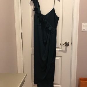 Shona Joy luxe asymmetrical dress